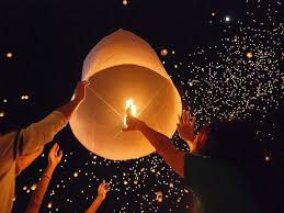 How To Make Floating Lanterns How To Light A Sky Lantern Sky Lanterns Wish Lanterns Floating Lanterns