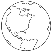 La Tierra Para Colorear