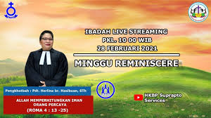 Maybe you would like to learn more about one of these? Ibadah Umum Hkbp Soeprapto Minggu 28 Februari 2021 Pkl 10 00 Wib Live Youtube