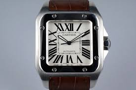 Cartier released a number of new variations, most notably the santos 100 in 2004 that commemorated the model's 100th anniversary. Hq Milton Cartier Santos 100 Xl 2656 Inventory 6472