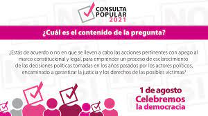 Desde la tarde del lunes 2 de octubre, el documento sustento para la realización de la consulta popular esta en manos de los miembros de la corte constitucional, quienes deberán calificar las siete preguntas enviadas por el ejecutivo. à¦Ÿ à¦‡à¦Ÿ à¦° Iee Colima Ieenterate Conoce La Pregunta De La Consulta Popular 2021 Y Participa El Proximo Domingo 01 De Agosto