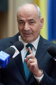 Adrian Mitroi, Press Conference, Bucharest, Romania Editorial Image