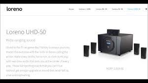 Loreno Hifi Uhd 50 Speakers Youtube