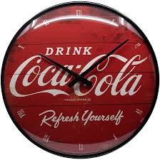 I made this video because i love making videos!i started making videos in october of 2017.feel free to watch my. Retro Wanduhr Coca Cola Logo Red Refresh Yourself