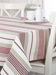 Marina Stripe Woven Cotton Tablecloth Weaving Projects Cool Rooms Cotton Tablecloths