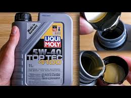 Sulfate von molybdän ist so. Liqui Moly Top Tec 4100 5w40 Original Product Show Youtube