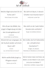 Unserer kostenlosen liedersammlung von mehr als 5.000 lieder mit text, gitarrenakkorden und kostenlosen noten zum ausdrucken, sowie melodien (midis, mp3s und/oder musikvideos) zum anhören. Das Grosse Volksliederquiz Mit 50 Tollen Ratselkarten