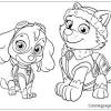 Free printable paw patrol coloring pages. 1