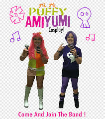 A duo of female japanese singers are travelling around with their manager looking for jobs. Hi Hi Puffy Amiyumi Hihi Poster Film Poster Png Pngegg