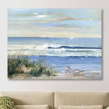 From modern, abstract art to beautiful, pastoral landscapes, find a canvas print that speaks to you. Beach Combers Giclee Canvas Art Print 40x30 Kirklands