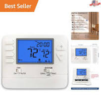 Large LCD Display Thermostat for Single Stage Heating/Cooling - Easy  Programming