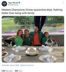 Who is tiger woods dating? Tiger Woods Hosts Champions Dinner Quarantine Style Golfwrx