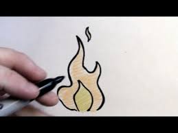 Follow along as art man ed shows you his method of setting the paper on fire step by step. How To Draw Fire Youtube