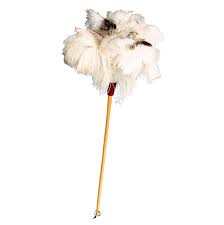 Free shipping on orders over $35! Special White Ostrich Feather Duster The Blue Door