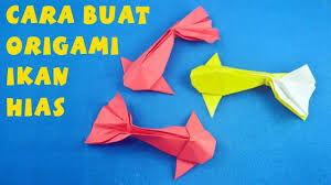Origami Koi Fish Origami Ikan Gambar