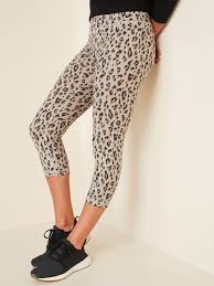 High Waisted Elevate Crop Leggings For Women Old Navy