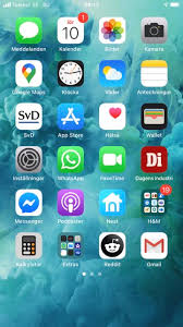 Bottom Row Dock Icons Reverse Order Thems Apple Community