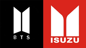 Sweet chili y cajun, y 10 mcnuggets de pollo. Netizen Ribut Logo Di Bts Meal Mirip Isuzu