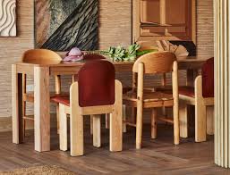 The Wood Style We Didn T See Coming Chunky Knotty Pine Furniture Is Back Or Is It Emily Henderson Pine Furniture Emily Henderson Living Room Furniture
