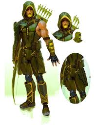 Green Arrow Concept Characters Art Injustice Gods Among Us Comic Book Superheroes Green Arrow Costume Green Arrow