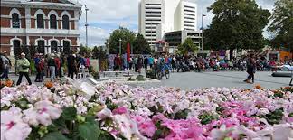 When you're ready to relax, board a punt on the avon river; Festival Of Flowers Christchurch City Libraries