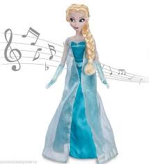 Disney Store Frozen Singing Elsa Doll Lights Up Let It Go 17 New Elsa Doll Frozen Sing Disney Dolls
