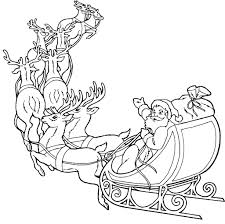 Cvm's office of minor use and minor species animal drug development works hard to make sure safe and effective drugs are available for minor species, like reindeer and caribou. Santa With Sleigh And Reindeer Coloring Page