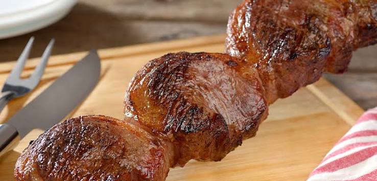 Picanha na brasa 700g (só a carne)