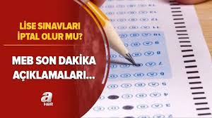 Genelgede, nisan ayında yüz yüze yapılması beklenen lise ve ortaokul sınavlarının erteleneceği duyuruldu. Meb Son Dakika Aciklamalari Lise Sinavlari Iptal Olur Mu Lise Sinavlari Ertelenecek Mi Detaylar