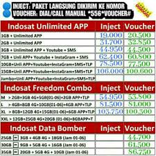 Sehingga kuota internet atau paket data juga harus menyesuaikan. Kuota Indosat Unlimited Freedom Combo M L Xl 1gb 2gb 3gb 7gb 10gb 15gb Shopee Indonesia