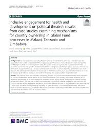 The wooden selections below are conveniently adjustable. Pdf Inclusive Engagement For Health And Development Or Political Theatre Results From Case Studies Examining Mechanisms For Country Ownership In Global Fund Processes In Malawi Tanzania And Zimbabwe