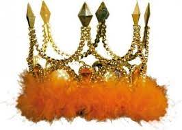 ˈkoːnɪŋzdɑx (listen)) or king's day is a national holiday in the kingdom. Bol Com 2x Gouden Kronen Met Oranje Veren Verkleed Accessoires Koningsdag Oranje Artikelen
