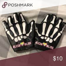 Alexa Bliss Fingerless Gloves Alexa Gloves Fingerless