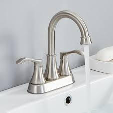 2 handle stainless steel brushed nickel