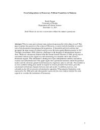 The malay states to the end of the eighteenth century: Pdf From Independence To Democracy Political Transitions In Malaysia Emily Pukuma Hauser Academia Edu