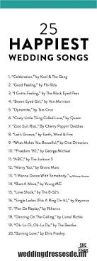 Die 20 Glucklichsten Songs Fur Ihre Hochzeit Hochzeitsmusik Musik Hochzeit Hochzeit Playlist