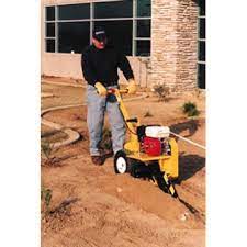 Ground Hog Trencher 18 Rental T 4 Hs18 The Home Depot Trenchers Rental 18th