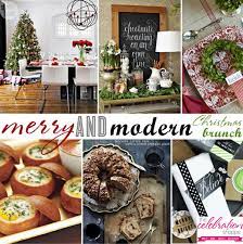 Merry And Modern Christmas Brunch Party Ideas Christmas Brunch Party Brunch Party Decorations Modern Christmas