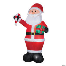 ✓ free for commercial use ✓ high quality images. Outdoor 12 Ft Blow Up Inflatable Santa With Gift Candy Cane Oriental Trading