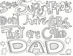 Download Fathers Day Coloring Pages Doodle Art Alley