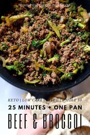 Ground Beef And Broccoli Keto Dairy Free Paleo In 2020 Ground Beef And Broccoli Ground Beef Recipes For Dinner Broccoli Beef
