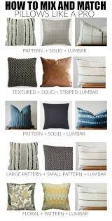 How To Master The Perfect Pillow Combinations Throw Pillows Living Room Living Room Pillows Home Decor Tips