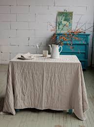 Linen Tablecloth With Pom Pom Trim Various Colors Round Etsy In 2020 Table Cloth Linen Tablecloth Round Linen Tablecloths