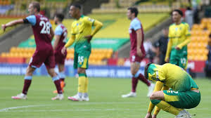 With the cost of relegation from the premier league estimated to be more than $100. Norwich S Relegation Back To The Championship Confirmed With West Ham Defeat Eurosport