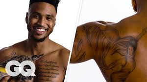 Chris brown lost a lot when he beat rihanna. Trey Songz Breaks Down His Tattoos Gq Youtube