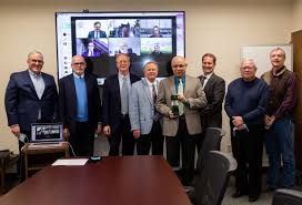 Dr. Noureddine Abidi Honored during Award Ceremony at Texas Tech University 