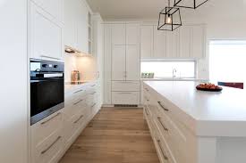 The image above is with dulux whisper white on the walls. Whisper White Coastal Kitchen Adelaide By Jag Kitchens