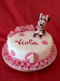 Torta Minnie Per Festeggiare Il Primo Compleanno Della Piccola Viola Compleanno Torte Dolci