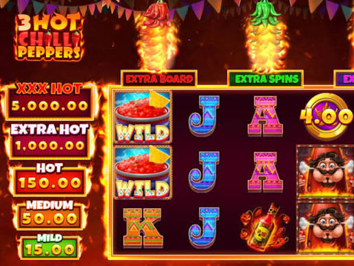 3 Hot Chilli Peppers slot review: What to expect, features and gameplay -  Slot Review