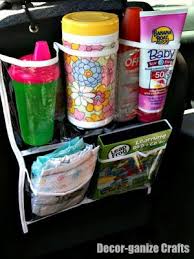 Dollar Store Organizer For The Car To Keep Kids Stuff Neat Genius Dollar Store Organizing Cars Organization Car Caddy
